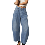 HERBERGER | Damen Jeans mit lockerer Passform und atmungsaktivem Stoff für Sommer & Freizeit