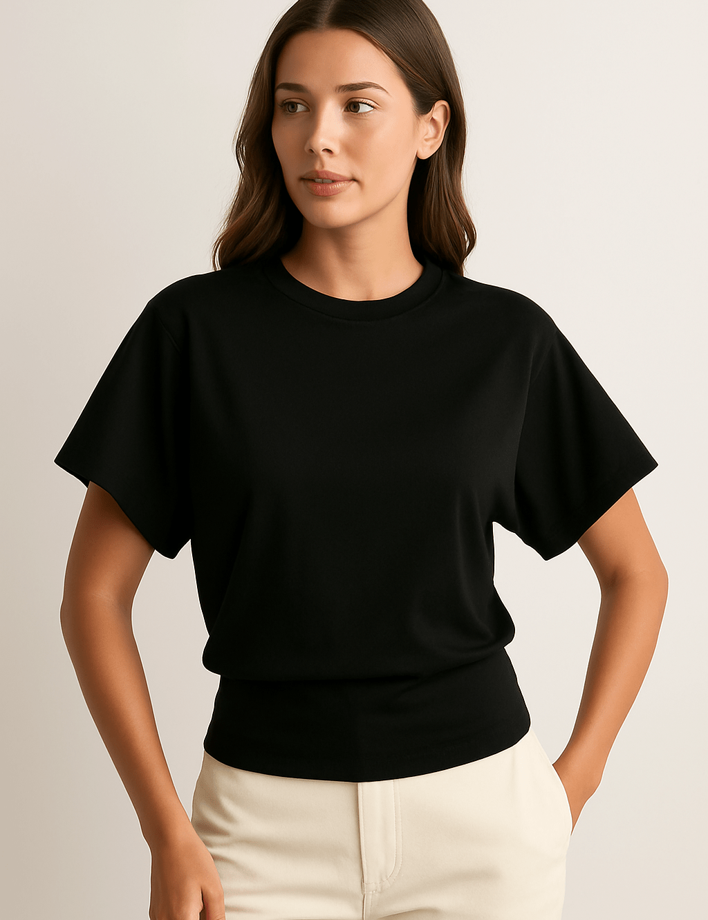 HERBERGER | Damen T-Shirt weit geschnitten und luftig für Sommer & Freizeit