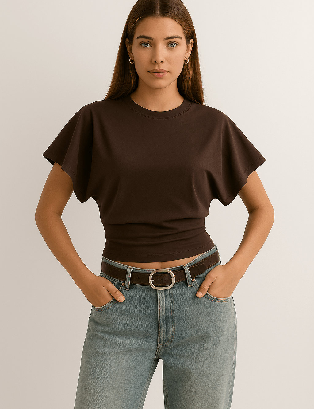 HERBERGER | Damen T-Shirt weit geschnitten und luftig für Sommer & Freizeit