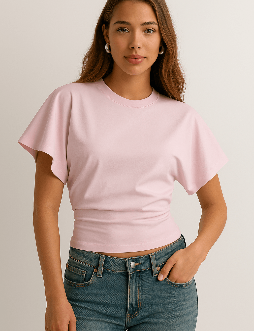 HERBERGER | Damen T-Shirt weit geschnitten und luftig für Sommer & Freizeit