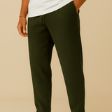 HERBERGER | Herren Hose in Rippstruktur mit lockerem Schnitt und flexiblem Bund
