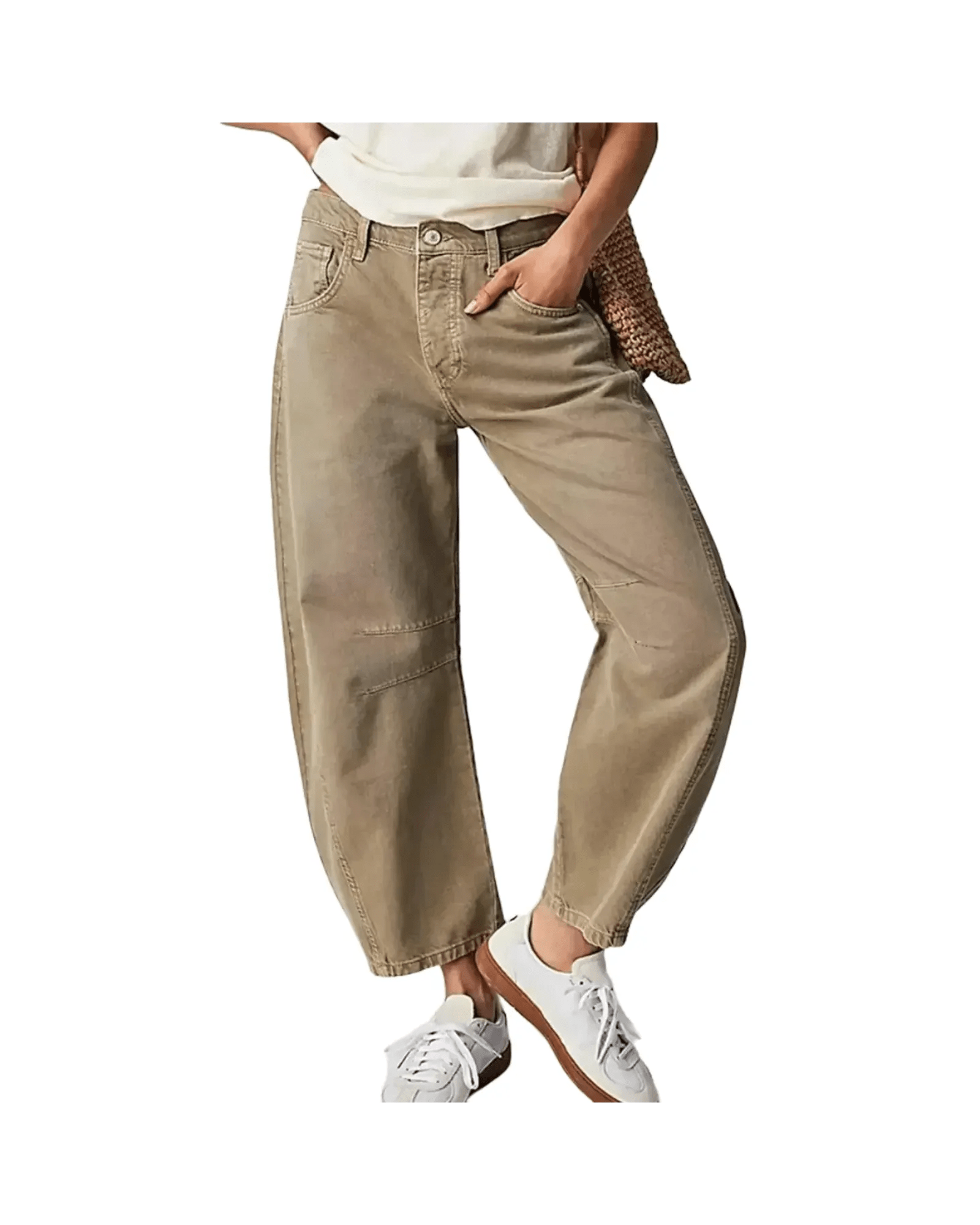 HERBERGER | Damen Jeans mit weitem Bein und klarer Silhouette Büro & Freizeit