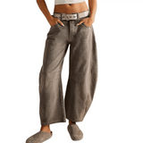 HERBERGER | Damen Jeans mit weitem Bein und klarer Silhouette Büro & Freizeit