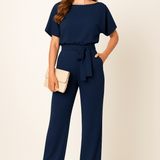 HERBERGER | Damen Jumpsuit luftig-leicht mit weichem Stoff und tailliertem Schnitt
