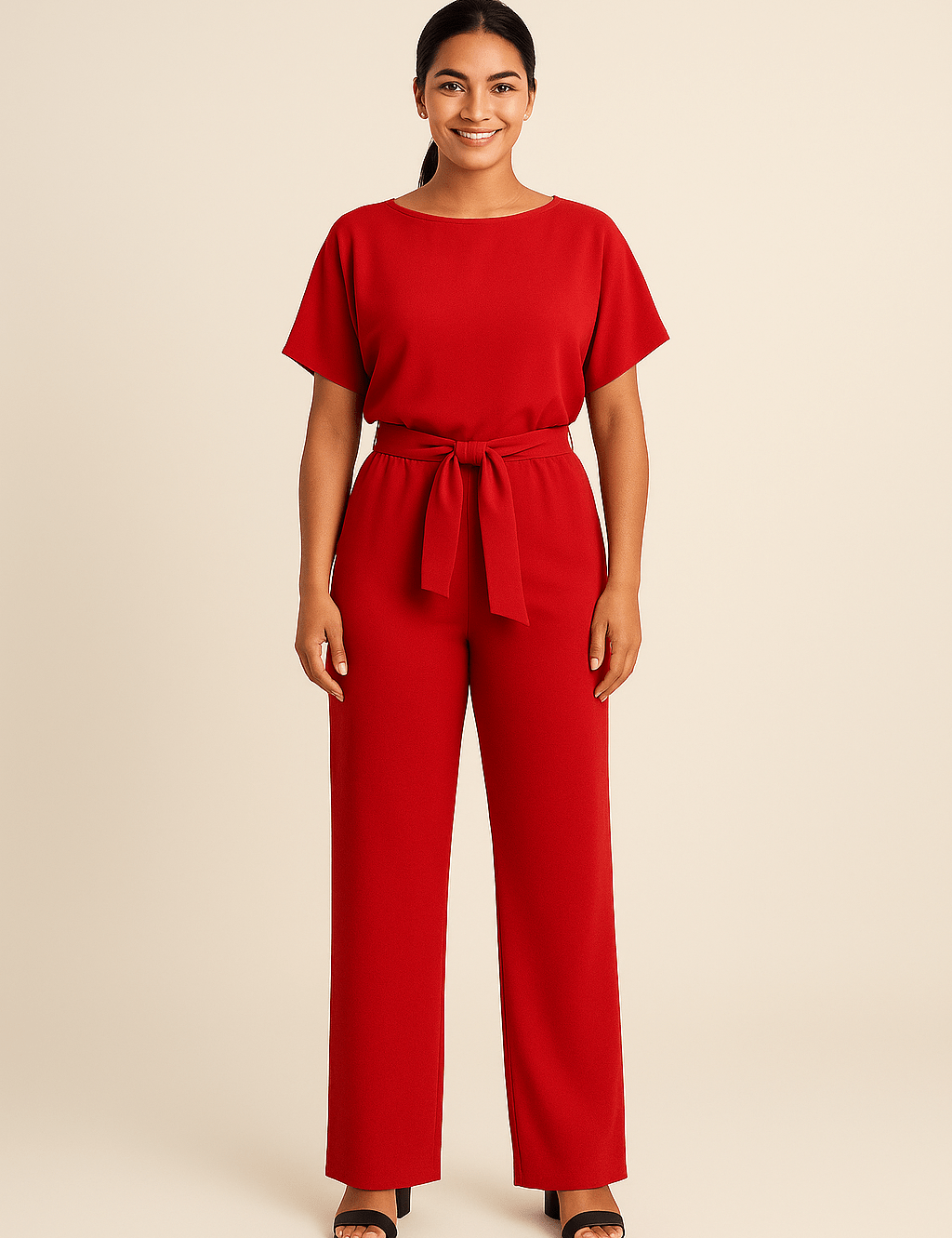 HERBERGER | Damen Jumpsuit luftig-leicht mit weichem Stoff und tailliertem Schnitt