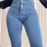 Jeans mit Hoher Taille