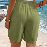 Fenella Bequeme Kurze Mit Knöpfen