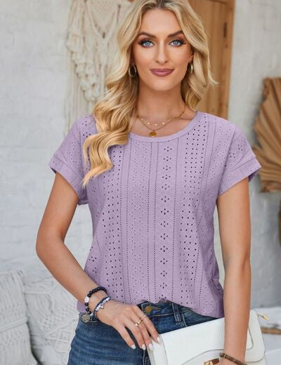 Sommerstruktur Kurzarmshirt