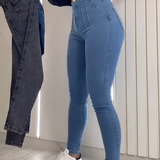 Jeans mit Hoher Taille