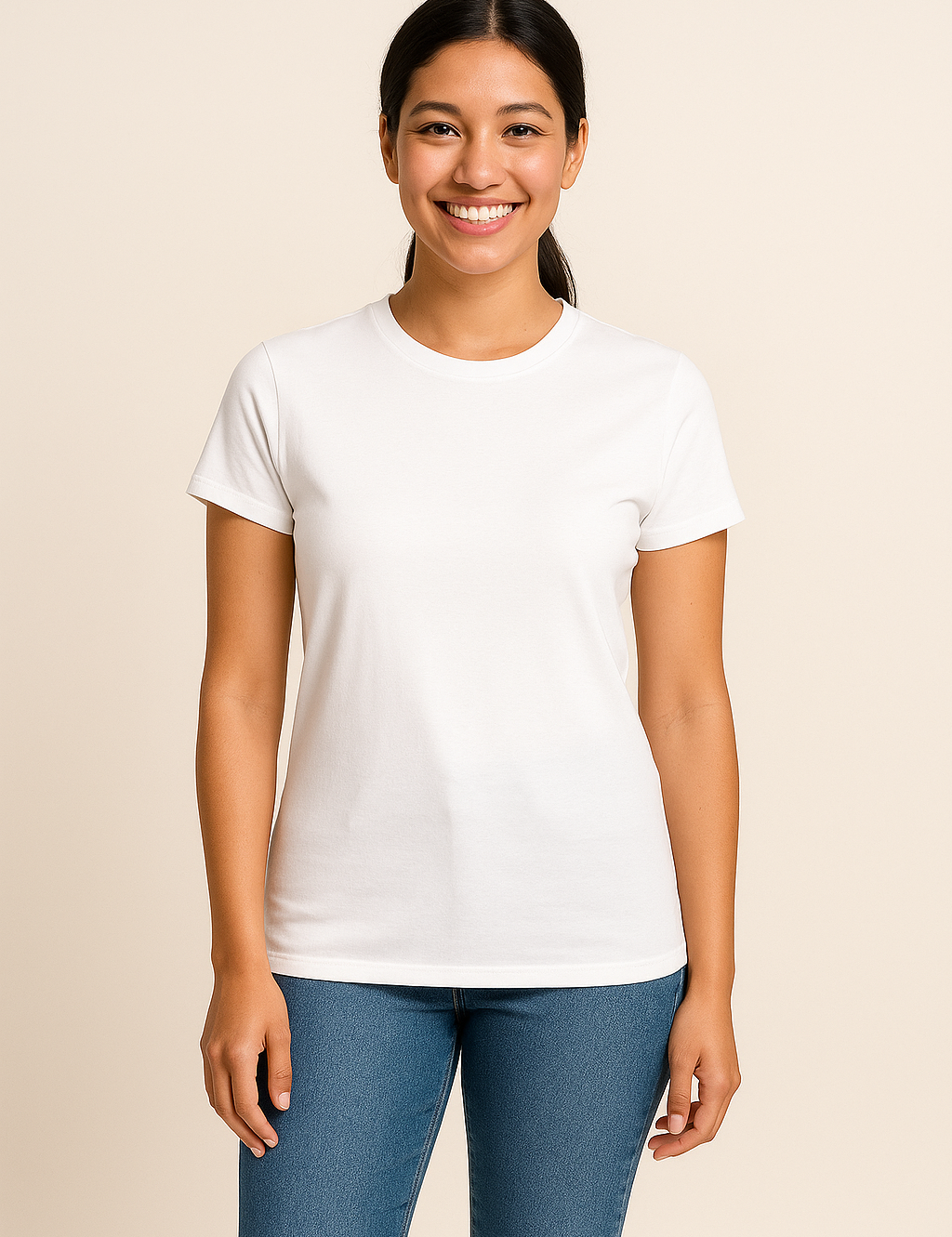HERBERGER | Damen T-Shirt Baumwolle mit klassischem Schnitt für Freizeit & Stil