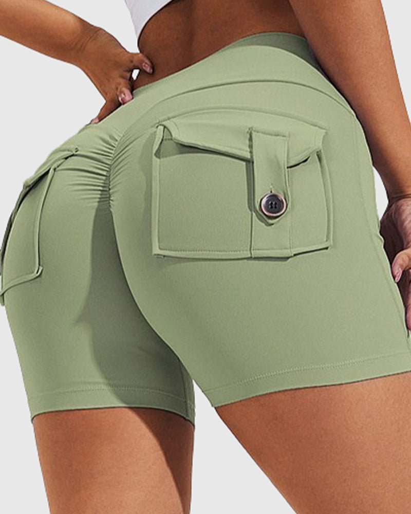 Damen Yoga Shorts