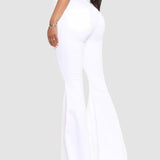 Elastische Mehrfarbige Flare Jeans