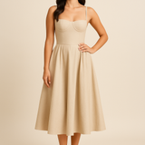 HERBERGER | Damen Sommerkleid mit V-Ausschnitt luftig-leicht