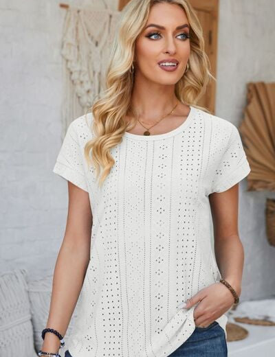 Sommerstruktur Kurzarmshirt