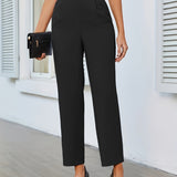 Anzughose für Damen mit Elastischem Bund