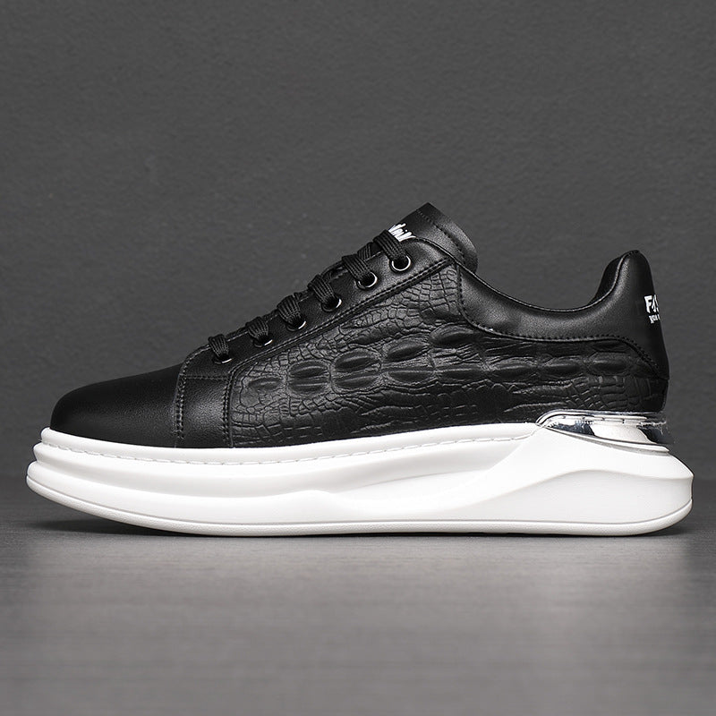 HERBERGER | Herren Sneaker William mit markanter Struktur und klarer Formgebung