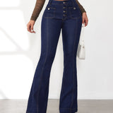 Damen Jeans mit Hoher Taille