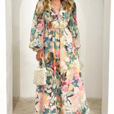 Carlotta™ Elegantes Blumenkleid