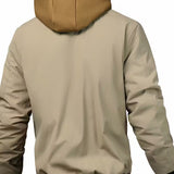 Sylvain™ Kapuzen Jacke Im Luftwaffe Stil Mit Reissverschluss