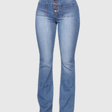 Jeans mit Mehreren Knöpfen