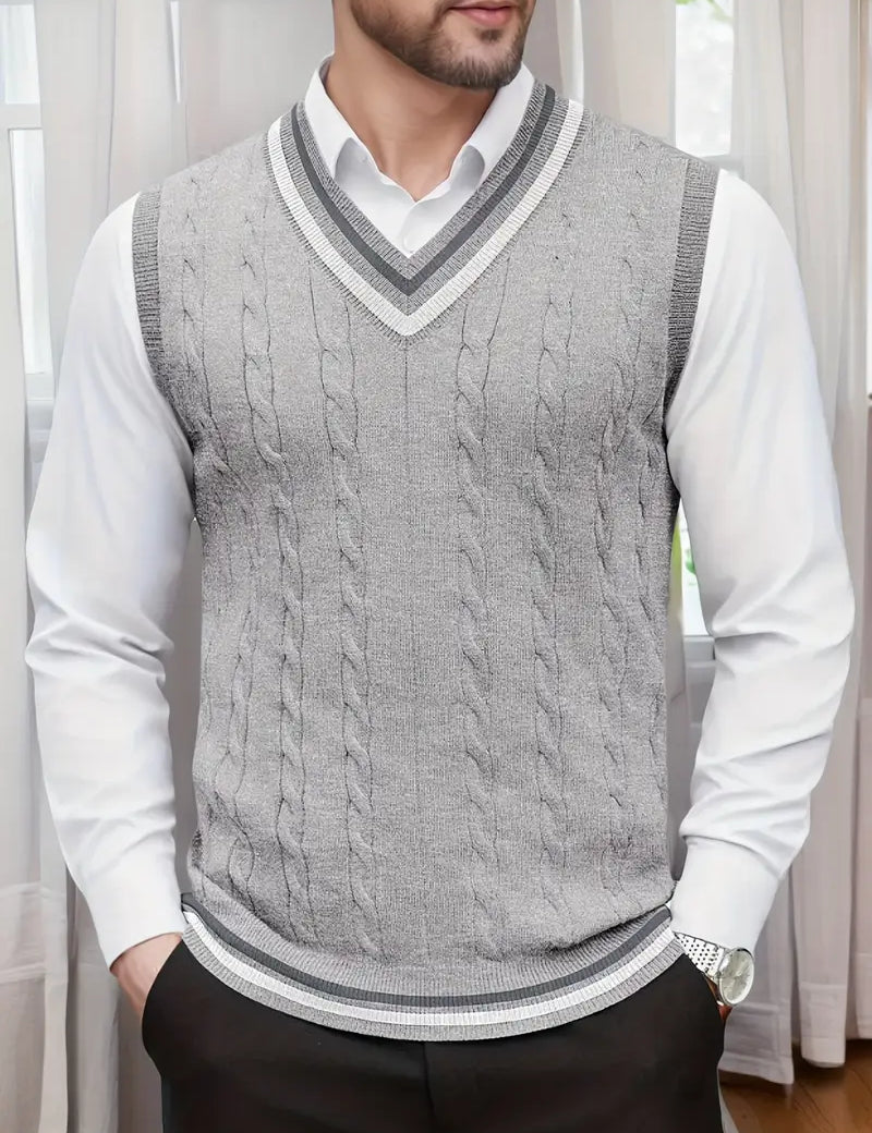 Duane™ Ärmelloser Strickpullover