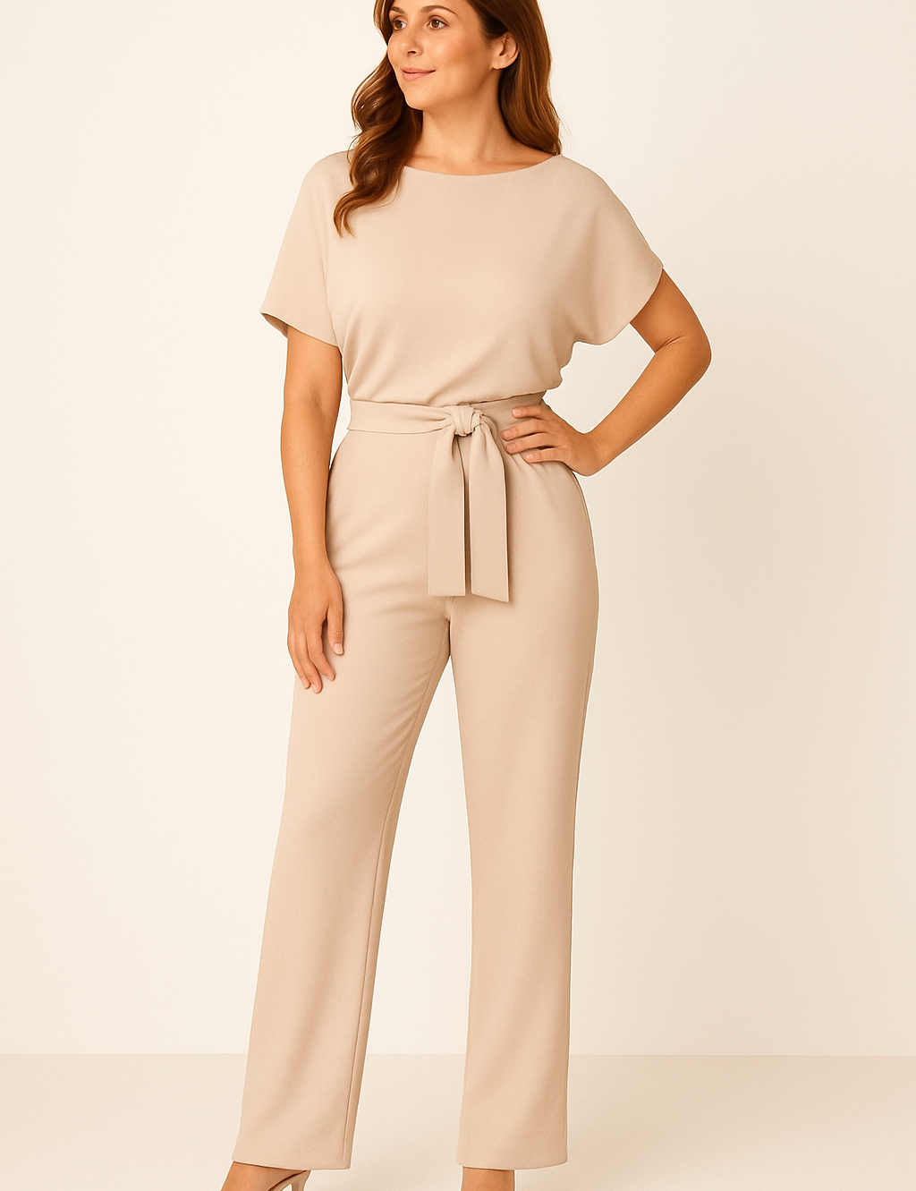 HERBERGER | Damen Jumpsuit luftig-leicht mit weichem Stoff und tailliertem Schnitt