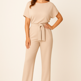 HERBERGER | Damen Jumpsuit luftig-leicht mit weichem Stoff und tailliertem Schnitt