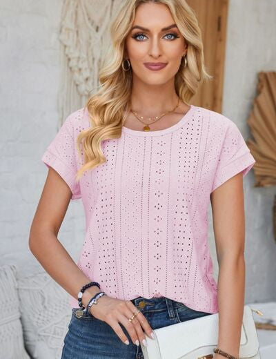 Sommerstruktur Kurzarmshirt