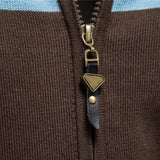 Strickjacke Pullover mit Reissverschluss