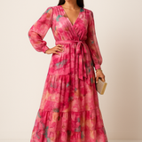 HERBERGER | Damen Maxikleid mit Blumenprint luftig & leicht