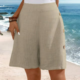 Fenella Bequeme Kurze Mit Knöpfen