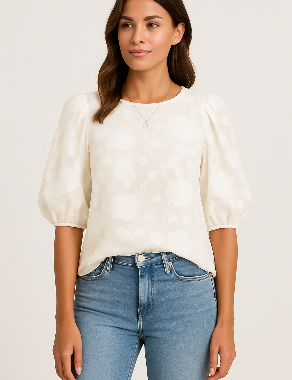 HERBERGER | Damen Puffshirt mit taillierter Passform für Stil & Freizeit