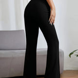 Hüfthebende Gerade Anzughose für Damen