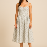 HERBERGER | Damen Sommerkleid mit V-Ausschnitt luftig-leicht