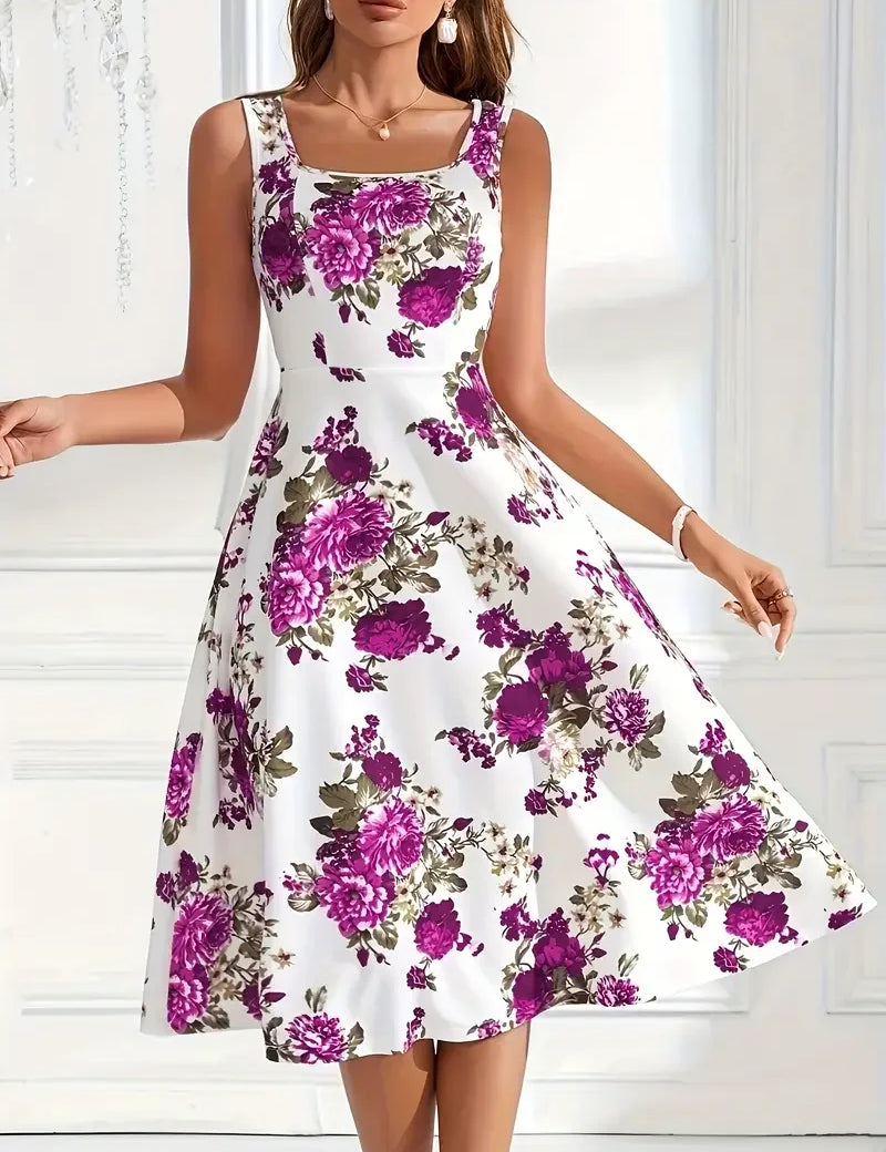 Nikolina Modisches und Elegantes Midi-Kleid