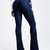 Dunkelblaue Shaping Jeans