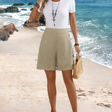 Fenella Bequeme Kurze Mit Knöpfen