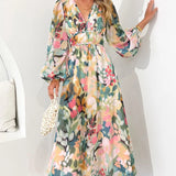 Carlotta™ Elegantes Blumenkleid