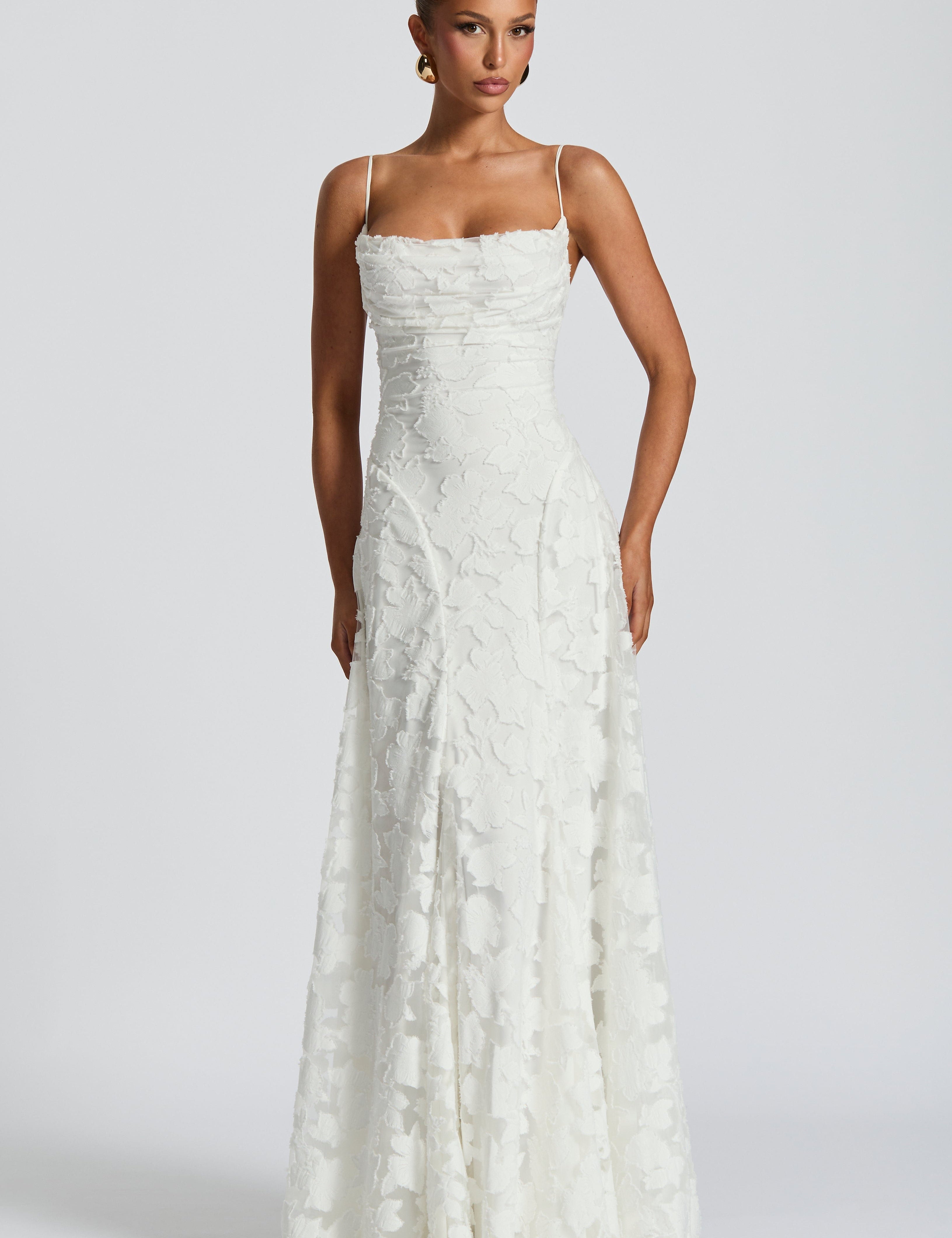 Clara Elegantes Maxikleid