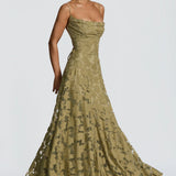 Clara Elegantes Maxikleid