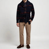 Rome Pullover-Mantel mit Gürtel