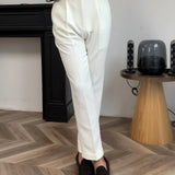 Klassische Hollywood Hose (mit Gürtel)