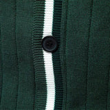 Cotton Button-Up Cardigan Sweater